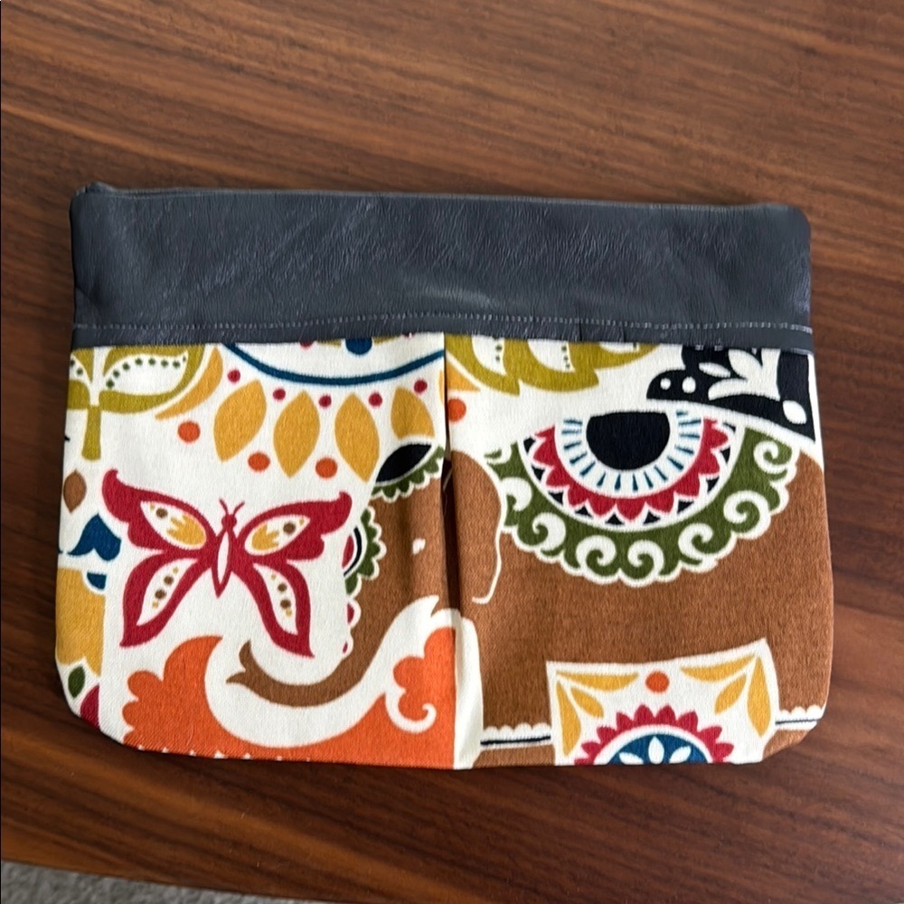 Colorful Patterned handmade Clutch